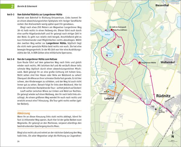 wandern-mit-kindern-rund-um-berlin-buch-lesebeispiel-3 Wandern mit Kindern rund um Berlin - 21 kinderwagenfreundliche Touren - Die Uckermark (Buch)